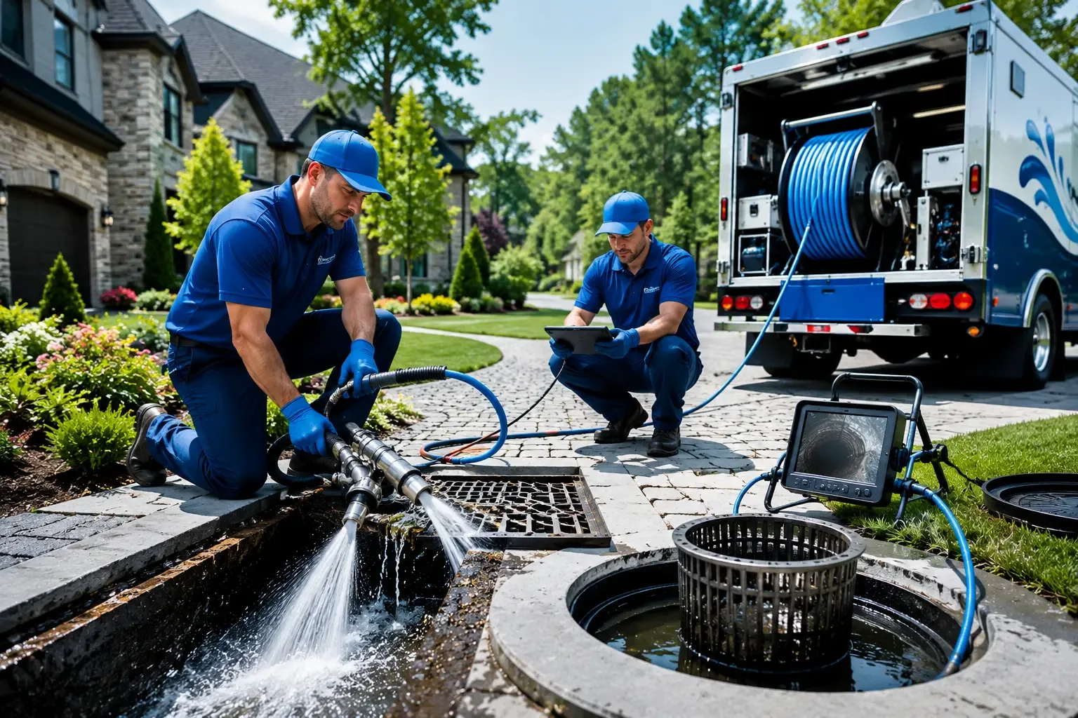 Local outdoor drain cleaning professionals in Ithaca, MI