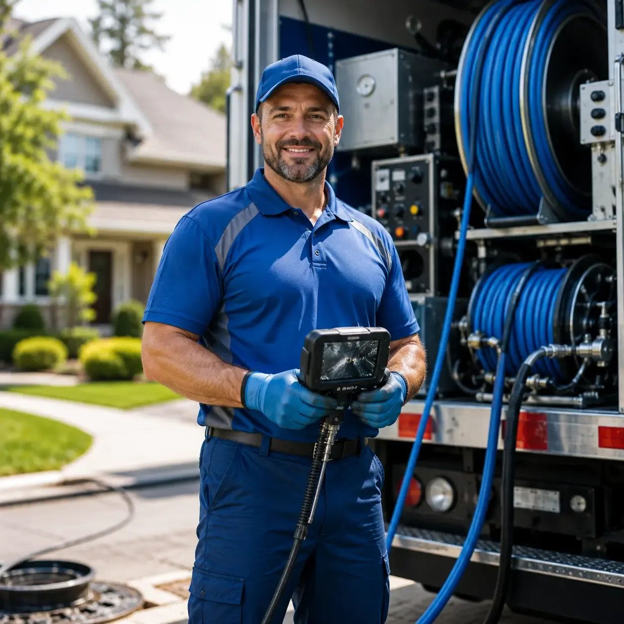 Local outdoor drain cleaning specialists in Ithaca, MI